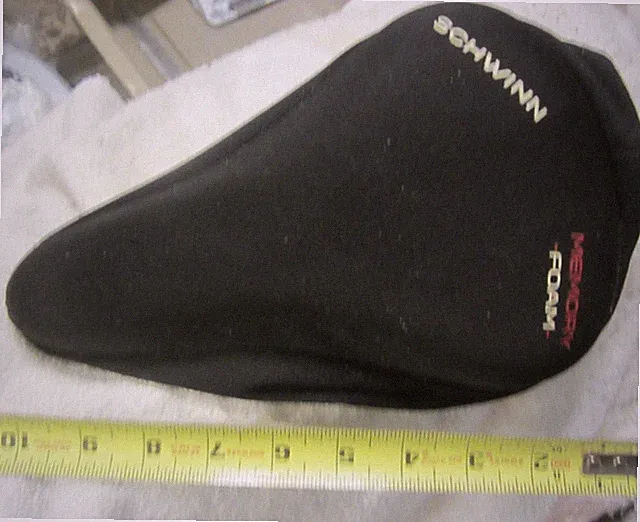 1 adjust SCHWINN MEMORY FOAM BIKE/Bicycle SEAT/Saddle w/ Easy Drawstring