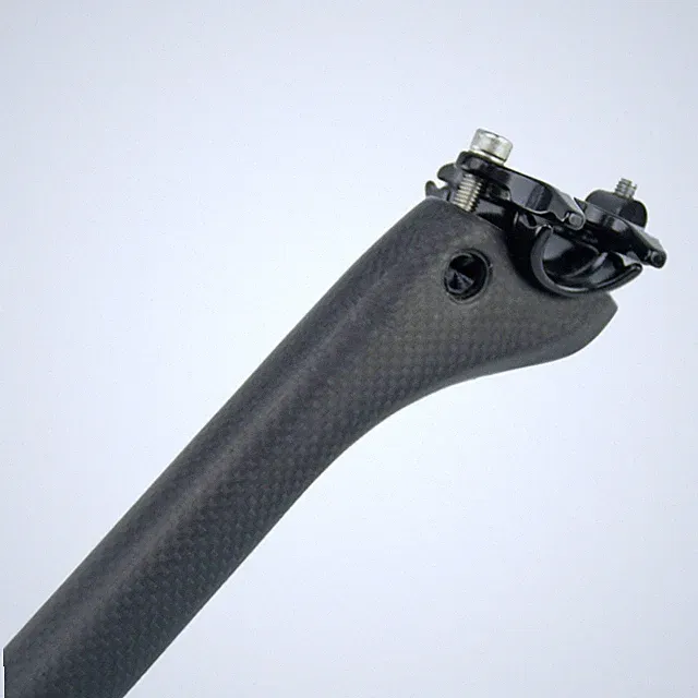Bicycle Seatpost Carbon Seat Post MTB Road Bike Seat Tube Offset 25 Matte/Glossy
