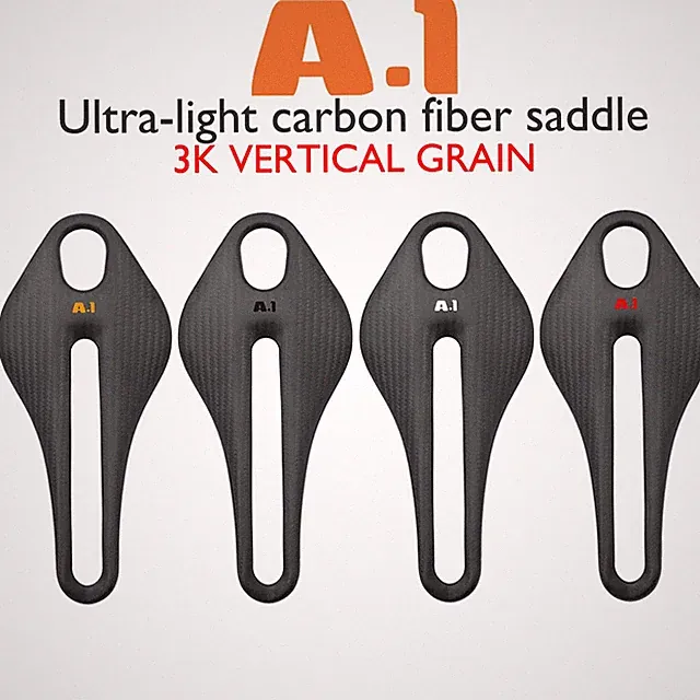 Carbon Seat Cushion Suitable for MTB Road Gravel Bicycle Nose Width 40mm