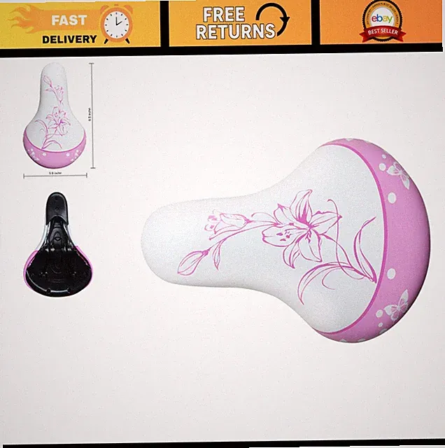 Kids Bike Saddle Child Seat for 14-24 Inch Bikes | Adjustable Child Bicycle Seat