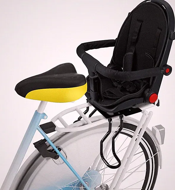 Rear Child Bike Seat, Width Adjustable Toddler & Baby Bike Seat for Adult Bike