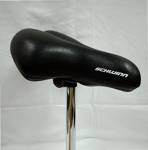 Schwinn Cruiser Bike Seat Saddle On Adjustable Post
