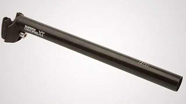 Shimano Deore XT SP-M730 Seatpost 27.2mm x 330mm Cr-Mo Pillar Black NOS NEW