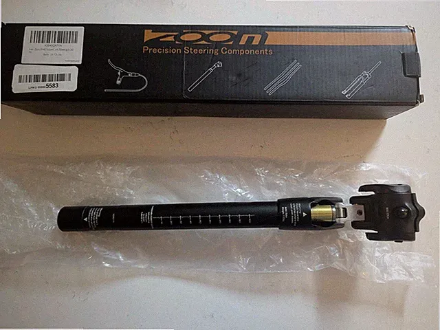 Zoom SP442 Adjustable Bike Suspension Seatpost for Off-road, Gravel, 27.2 Od